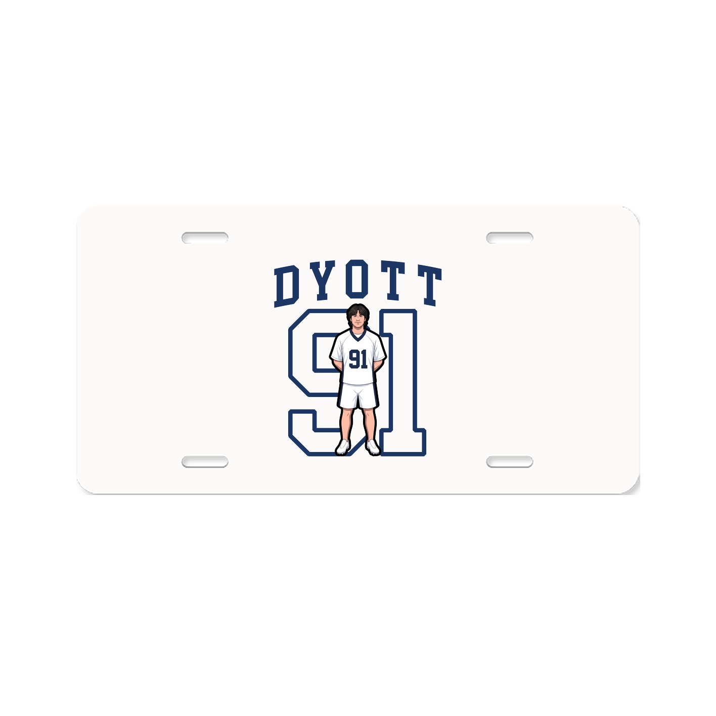 License Plate — Shirsey in Classic