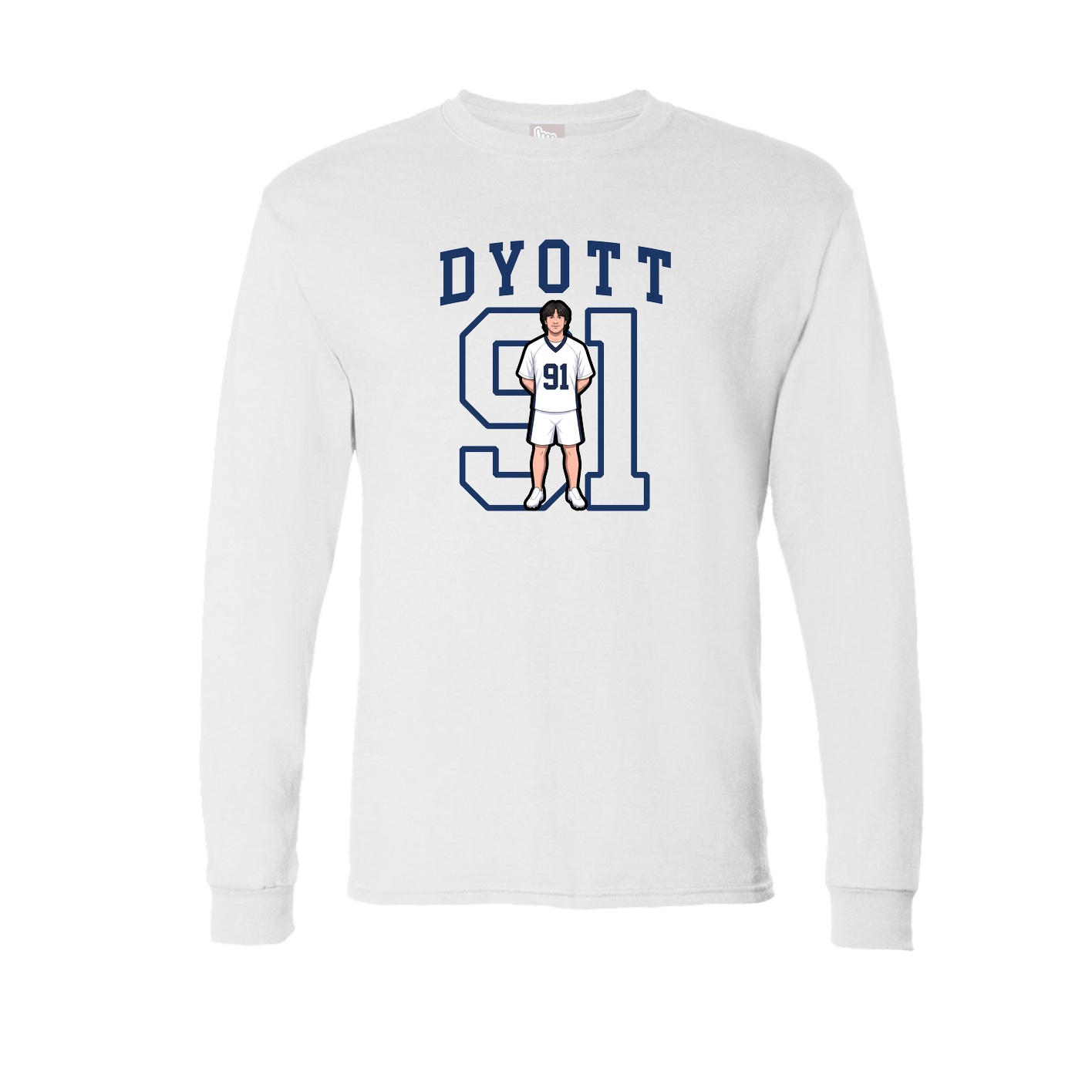 Long Sleeve Tee — Shirsey in White