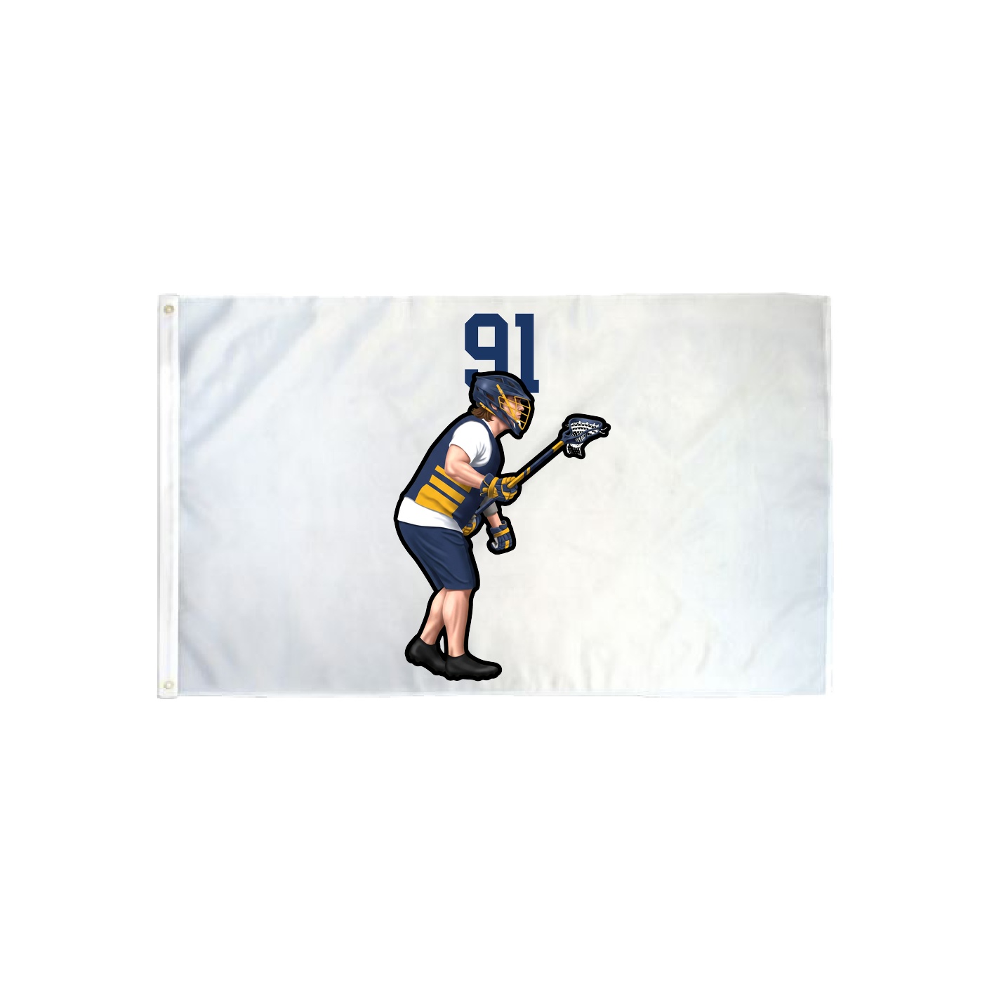 3x5 Flag — Number Top in Classic