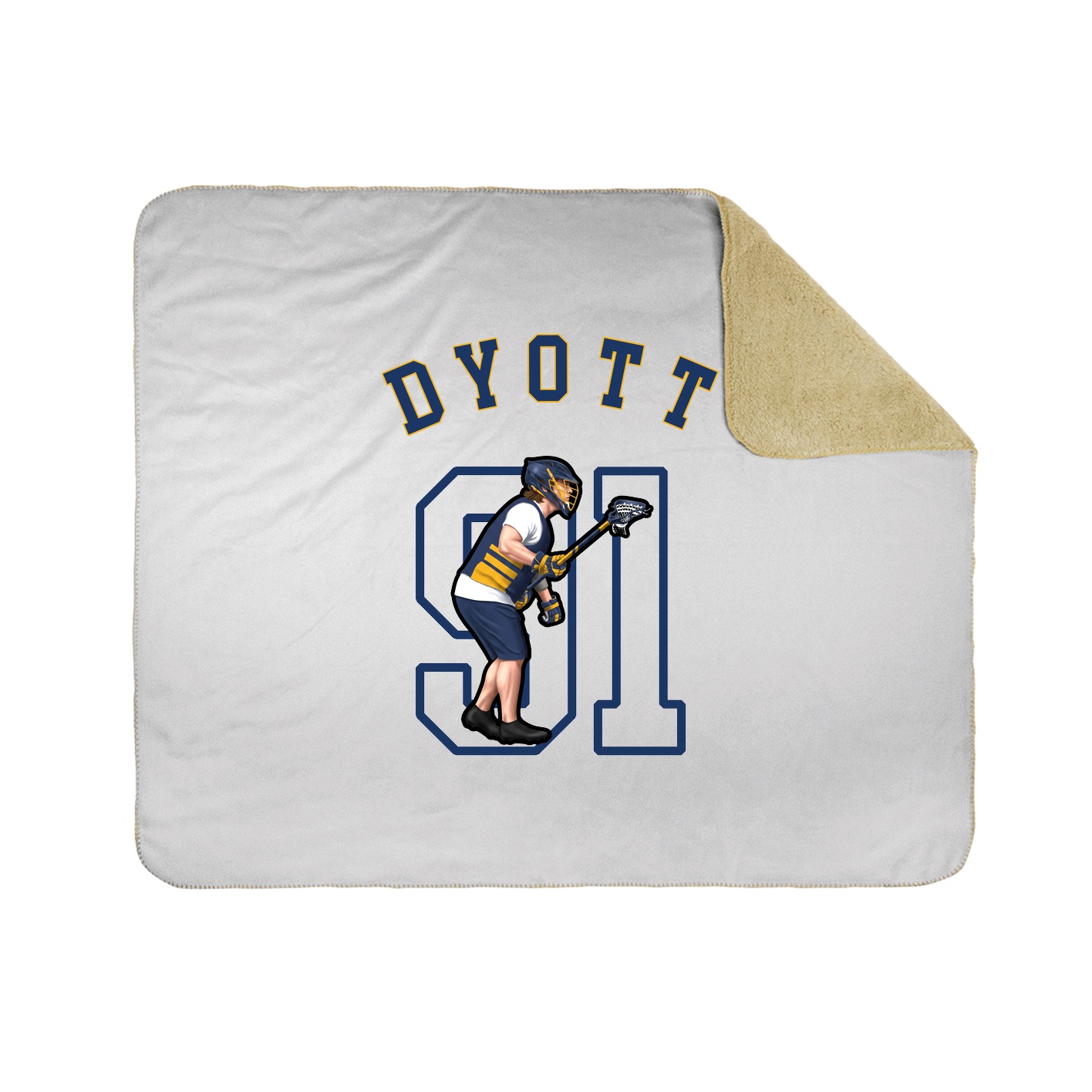 Throw Blanket — Shirsey Arch in White