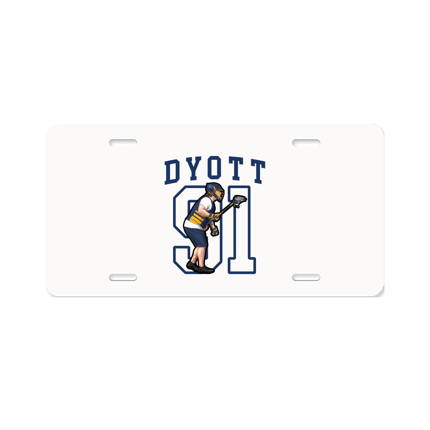 Aluminum License Plate