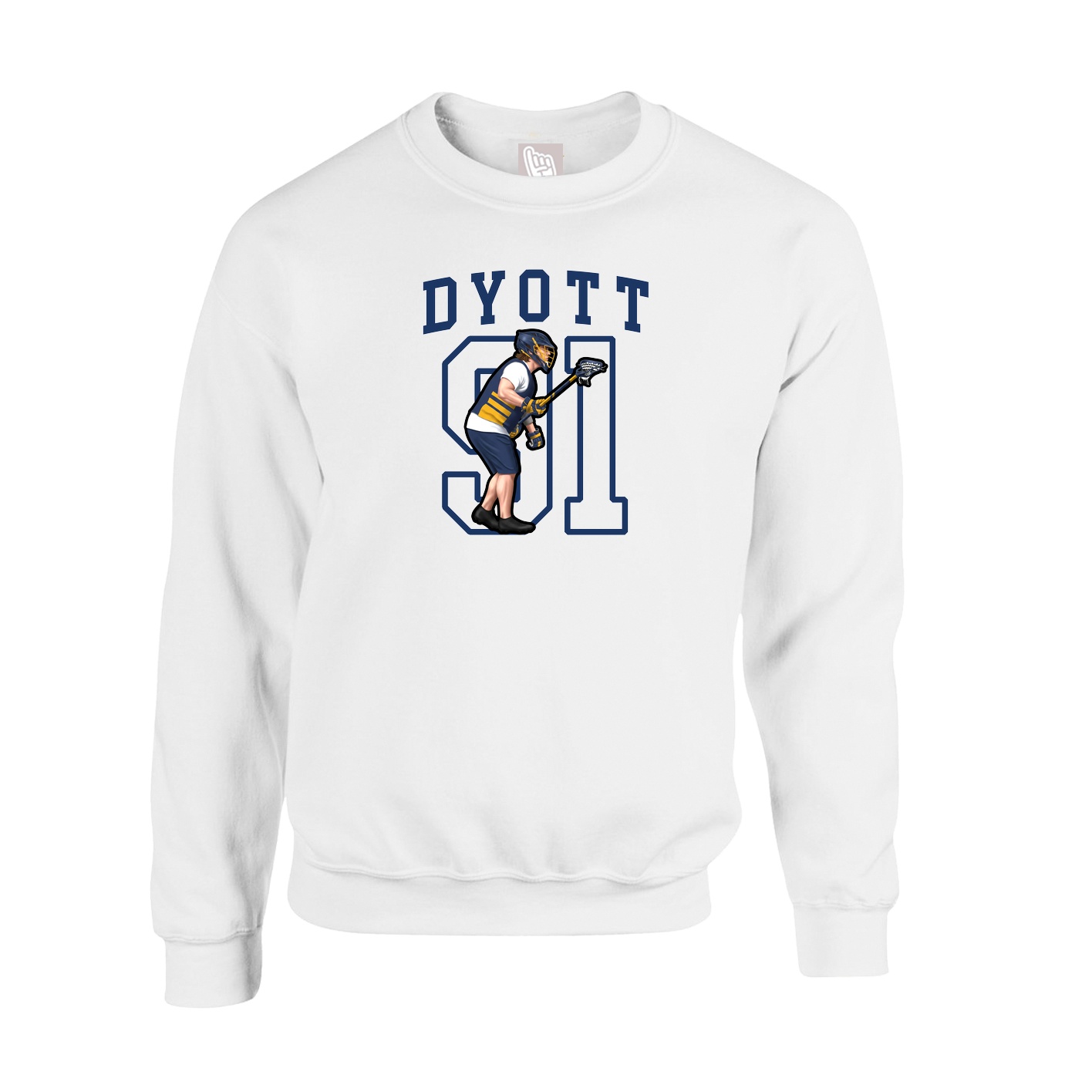 Fleece Crew — Shirsey in White