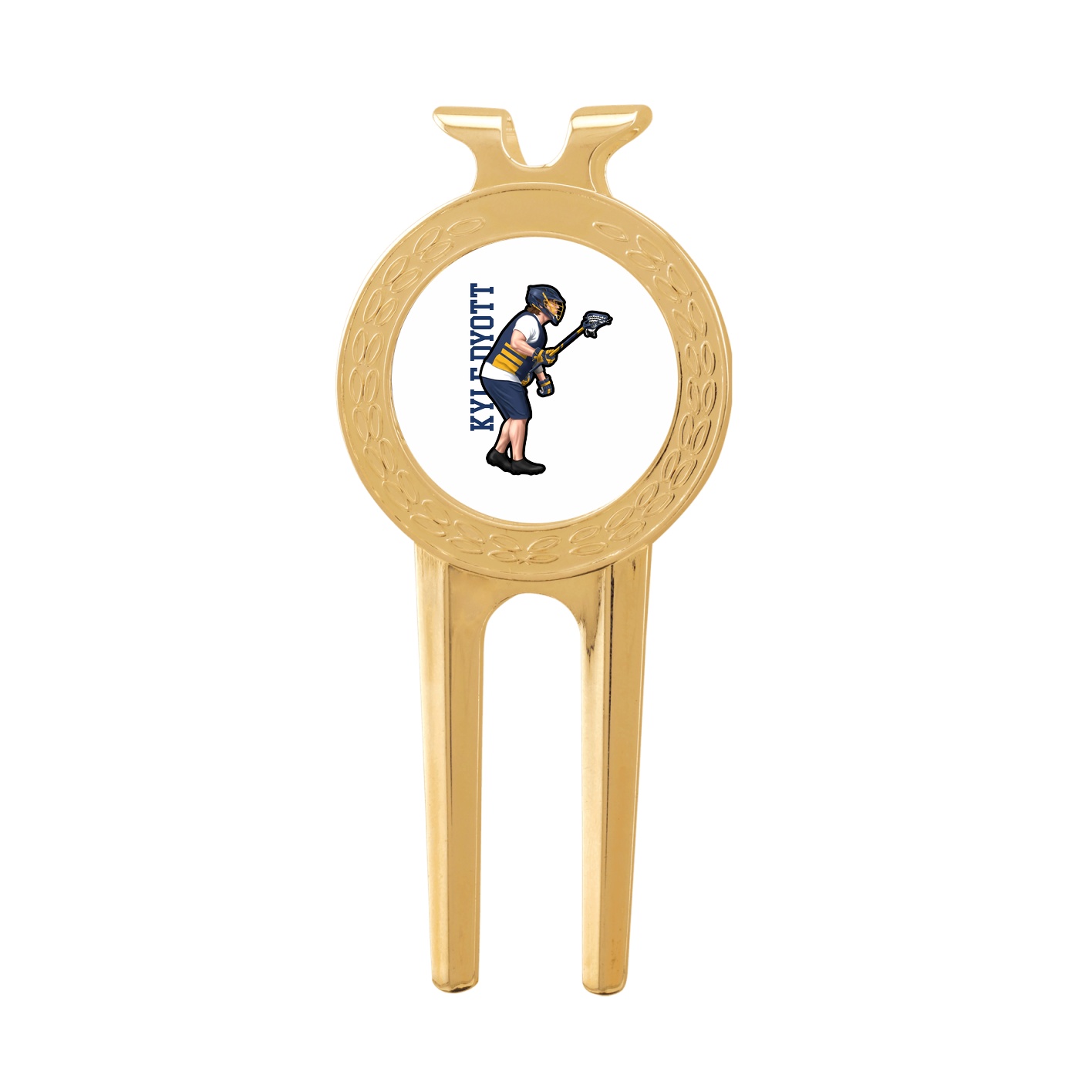Divot Tool with Ball Marker — Name Vertical in Classic