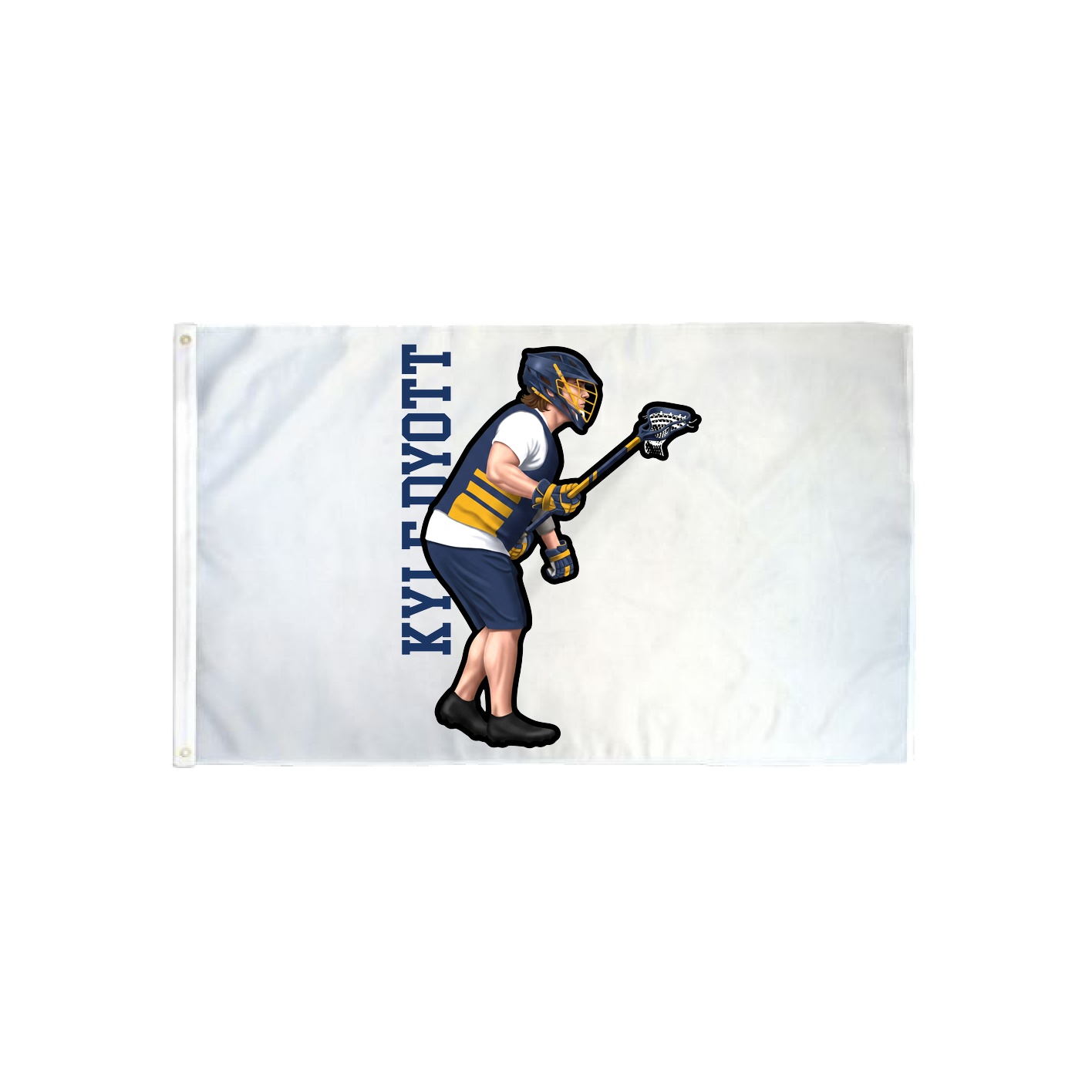3x5 Flag — Name Vertical in Classic