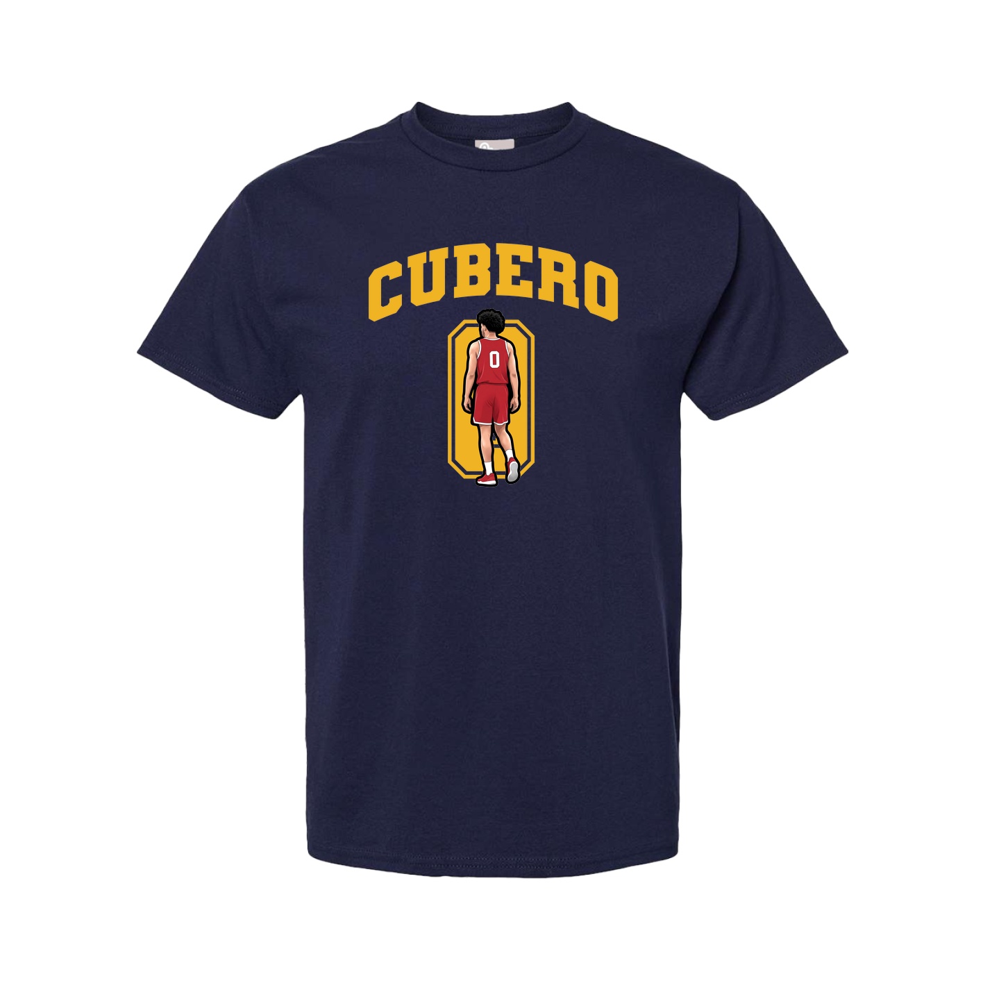 Tee — Number in Navy