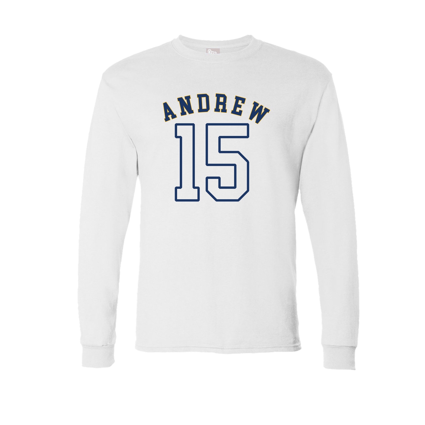 Long Sleeve Tee — Shirsey Arch in White