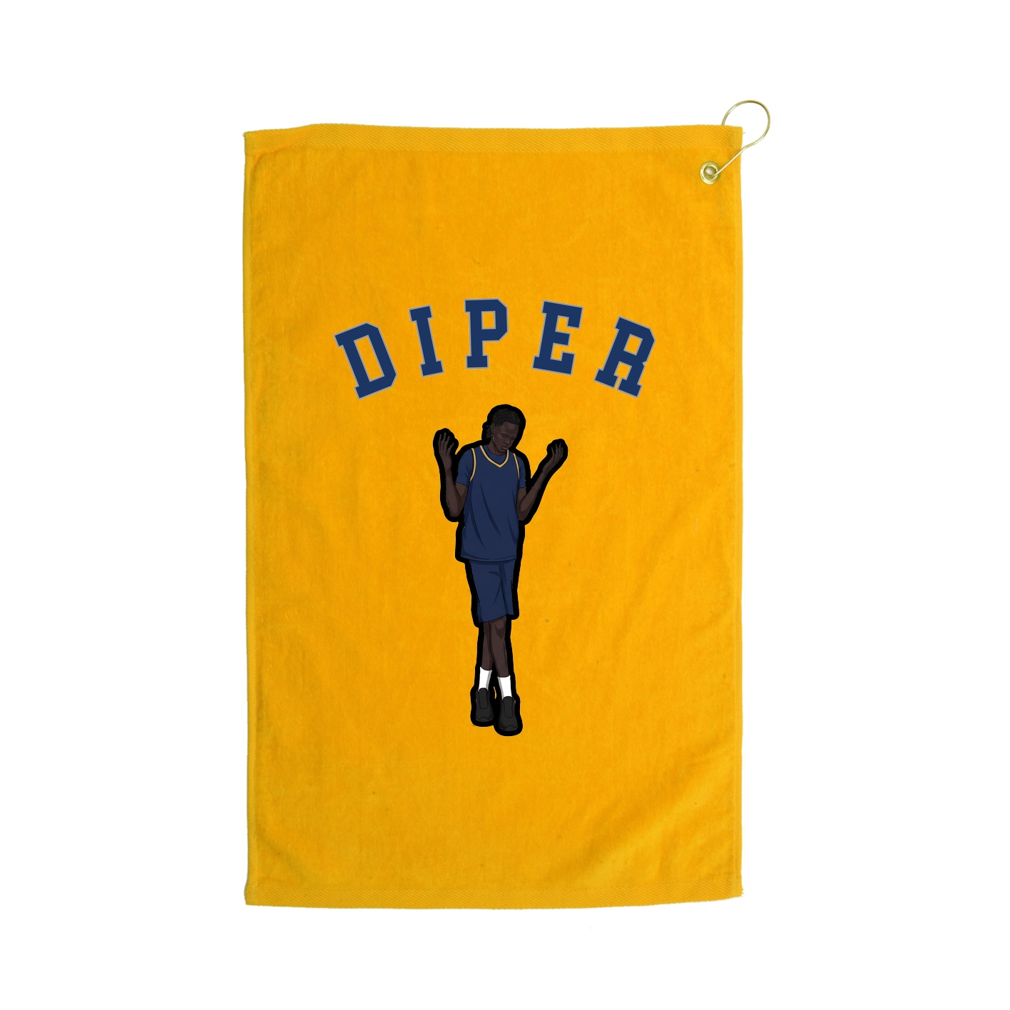 Golf Towel — Classic in Gold