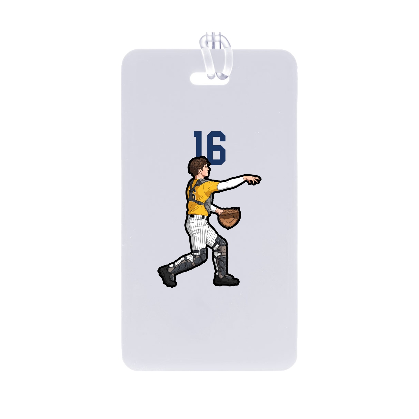 Bag Tag — Number Top in Classic