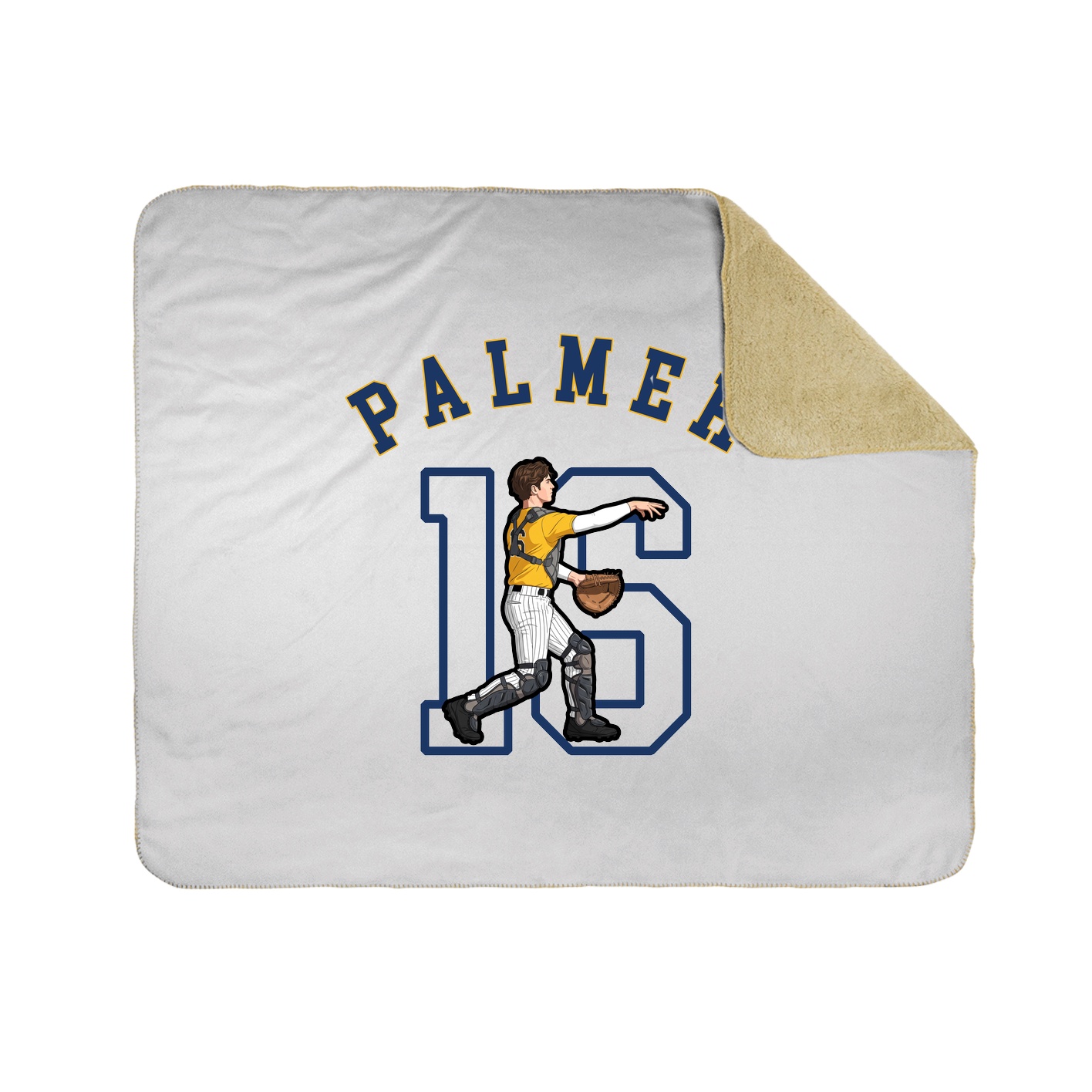 Throw Blanket — Shirsey Arch in White