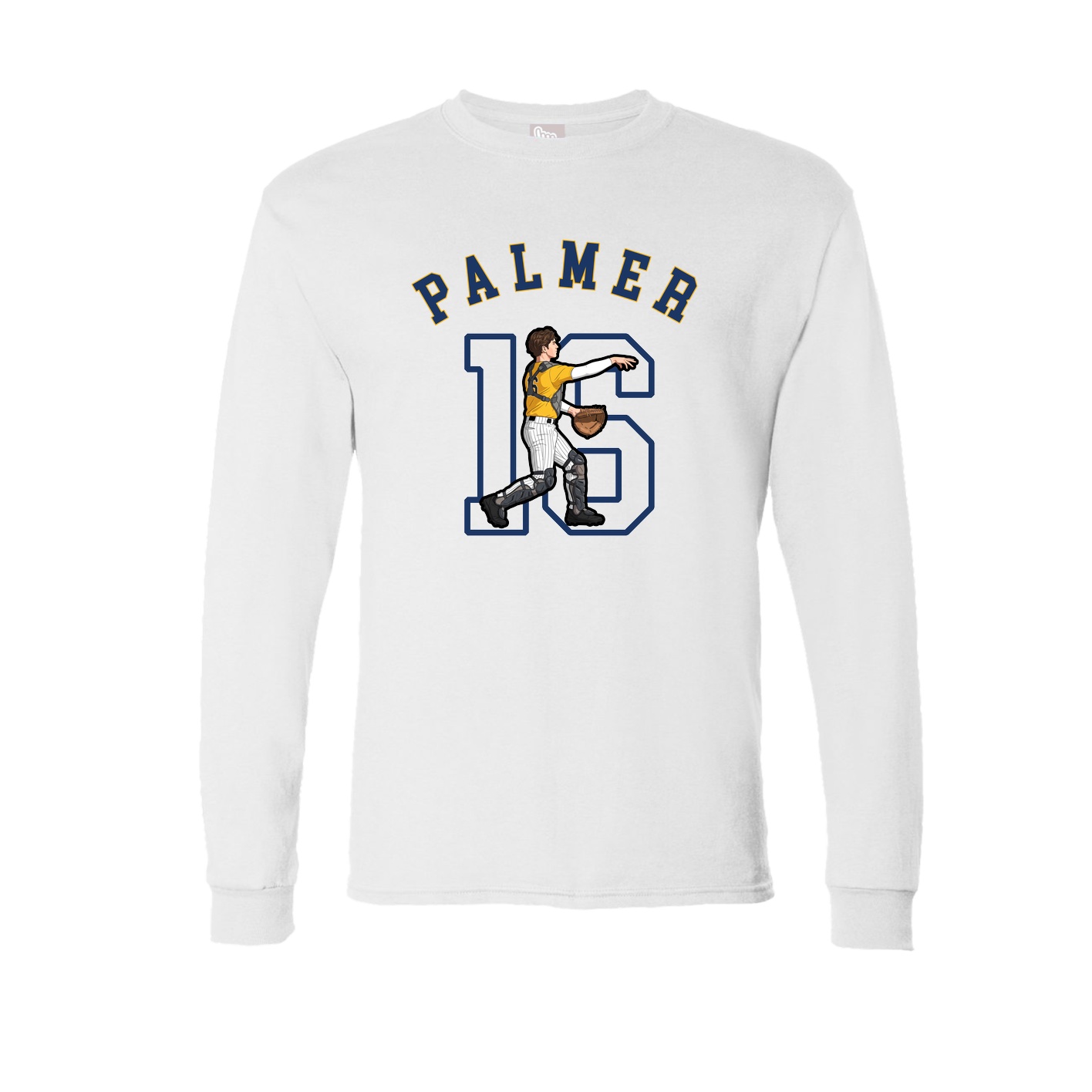 Long Sleeve Tee — Shirsey Arch in White