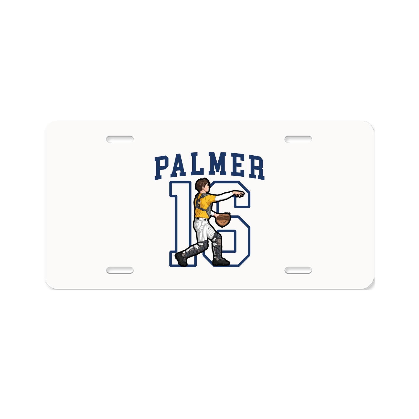 Aluminum License Plate