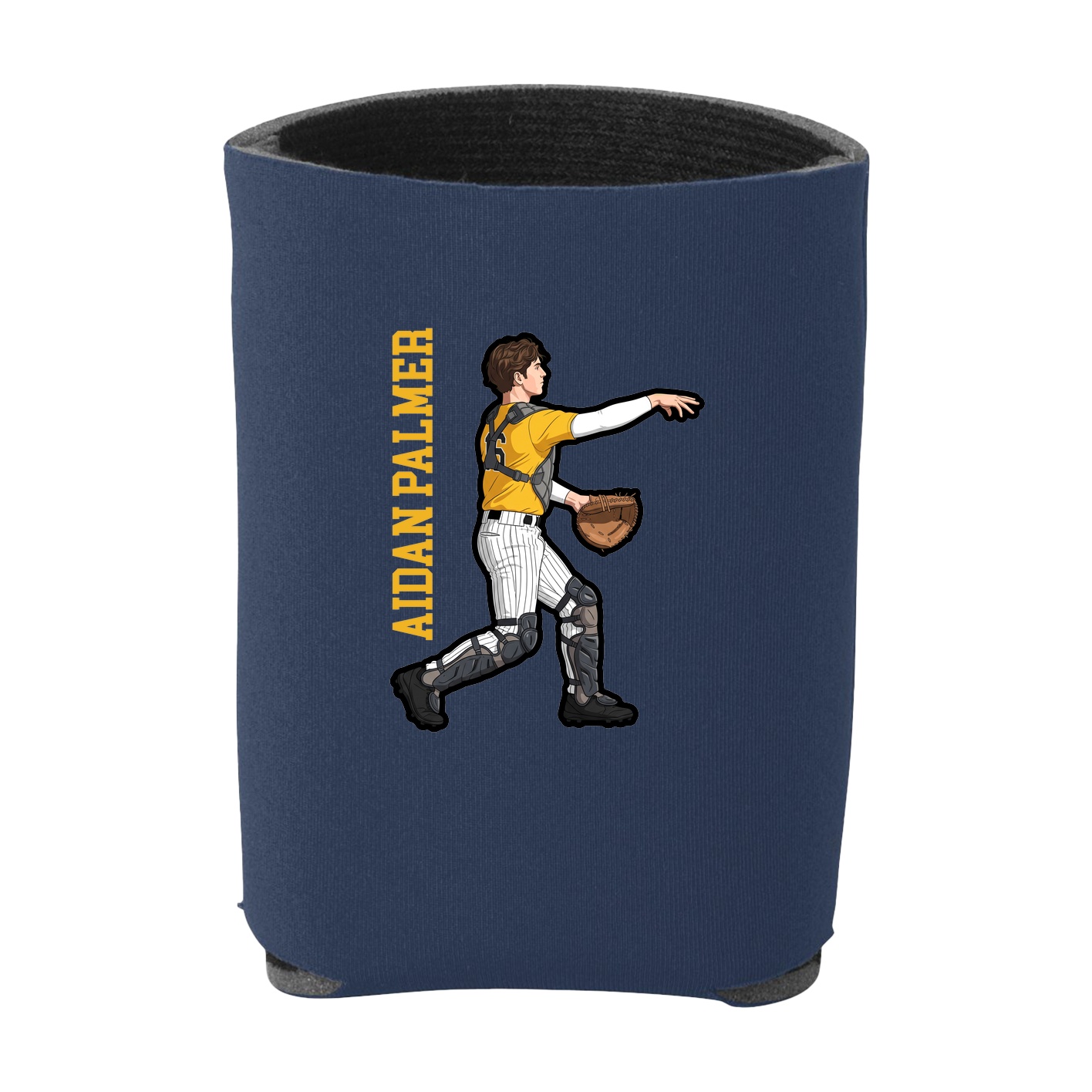 Can Holder — Name Vertical in Navy