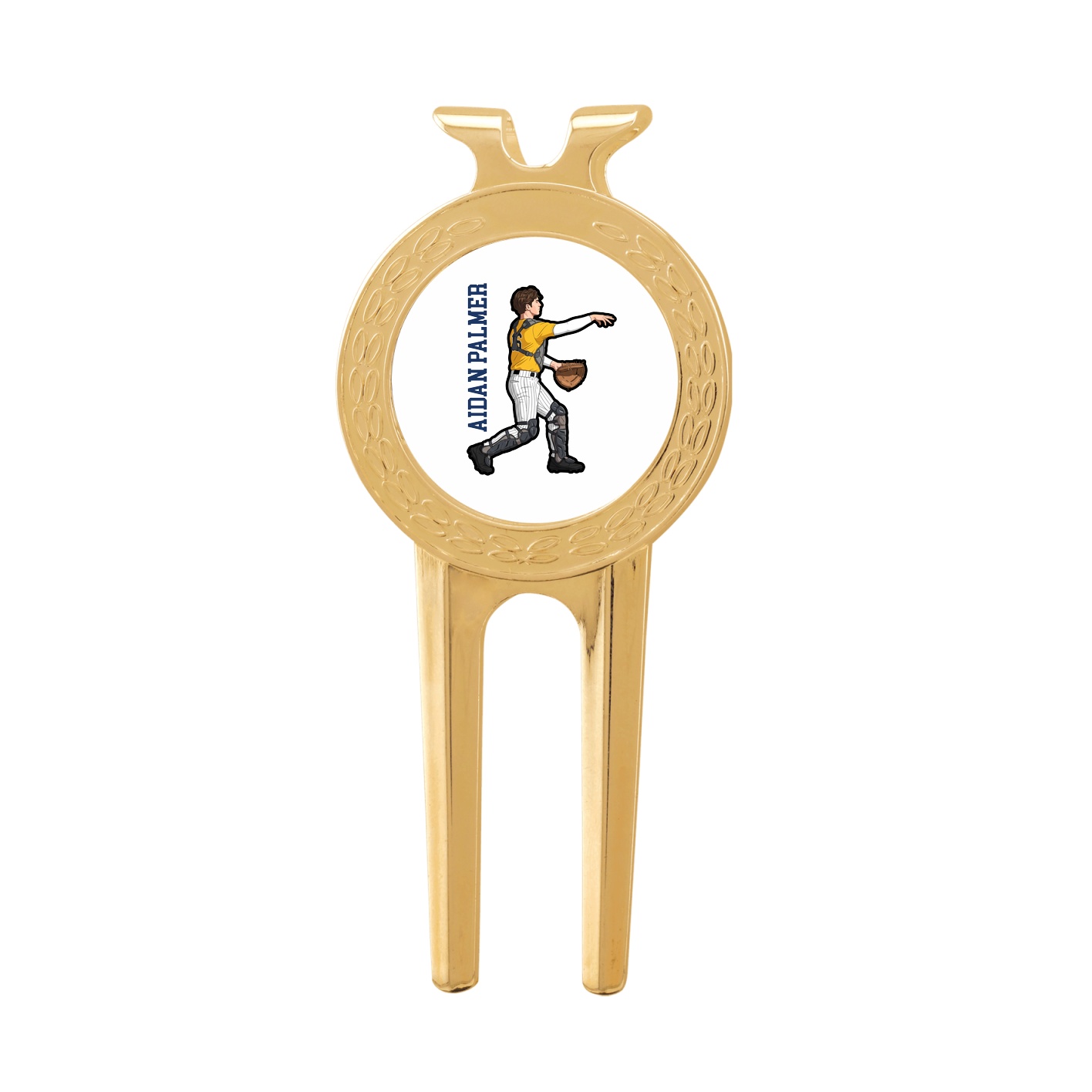 Divot Tool with Ball Marker — Name Vertical in Classic
