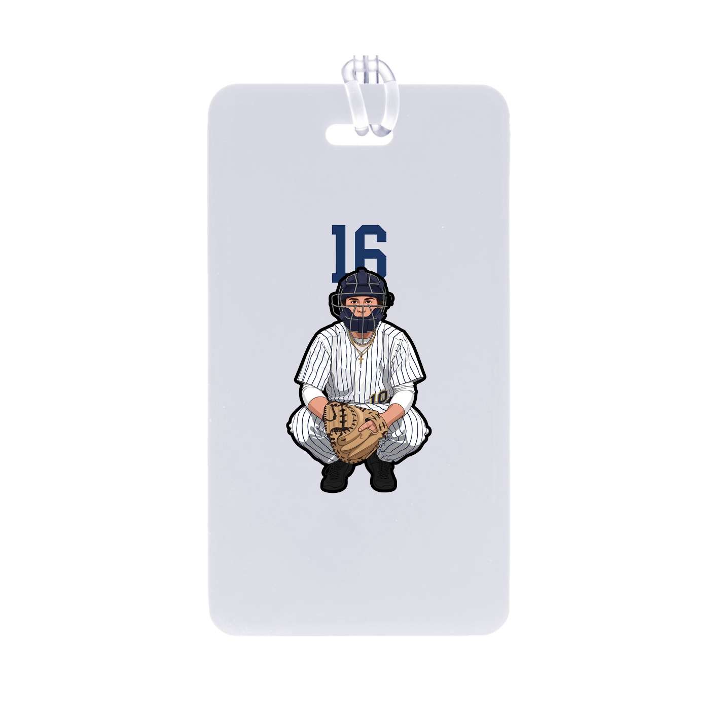 Bag Tag — Number Top in Classic