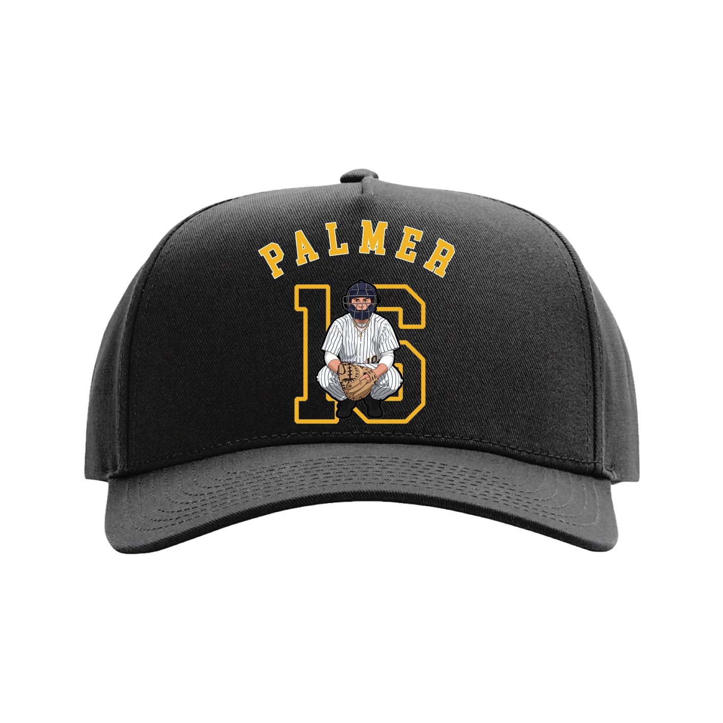 Full Fabric Five-Panel Champ Cap