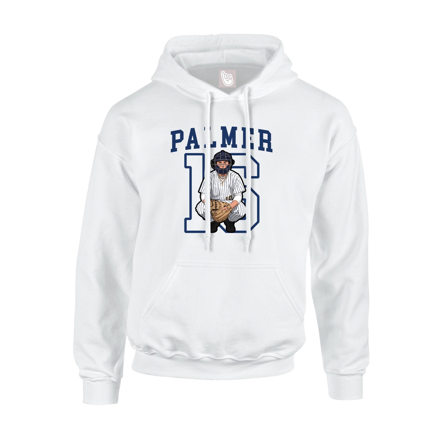 Hoodie — Shirsey in White