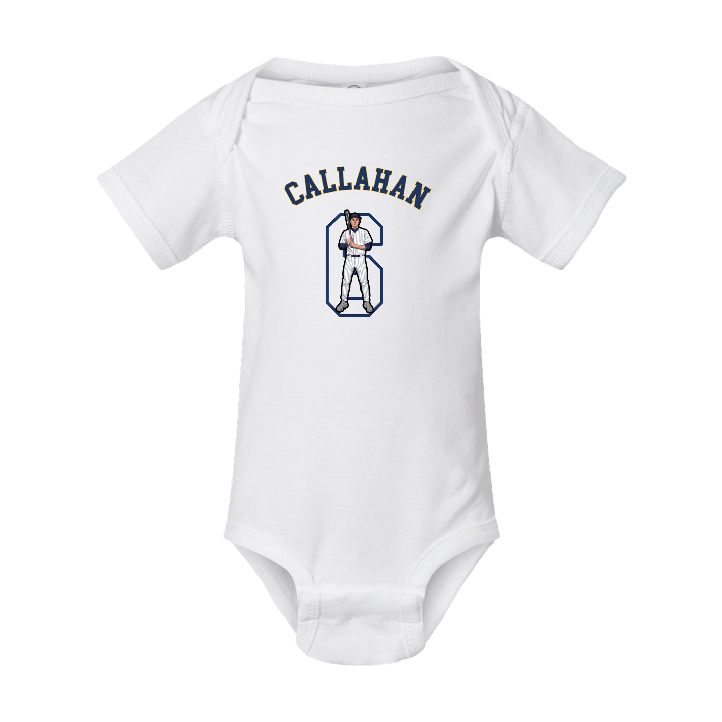 Baby Onesie — Shirsey Arch in White