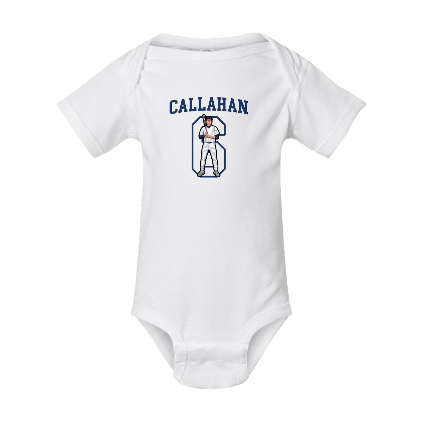 Baby Onesie — Shirsey in White