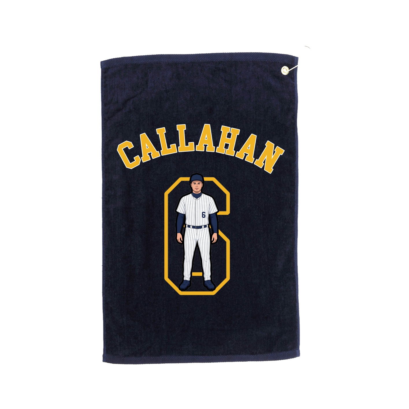 Golf Towel — Shirsey Arch in Navy