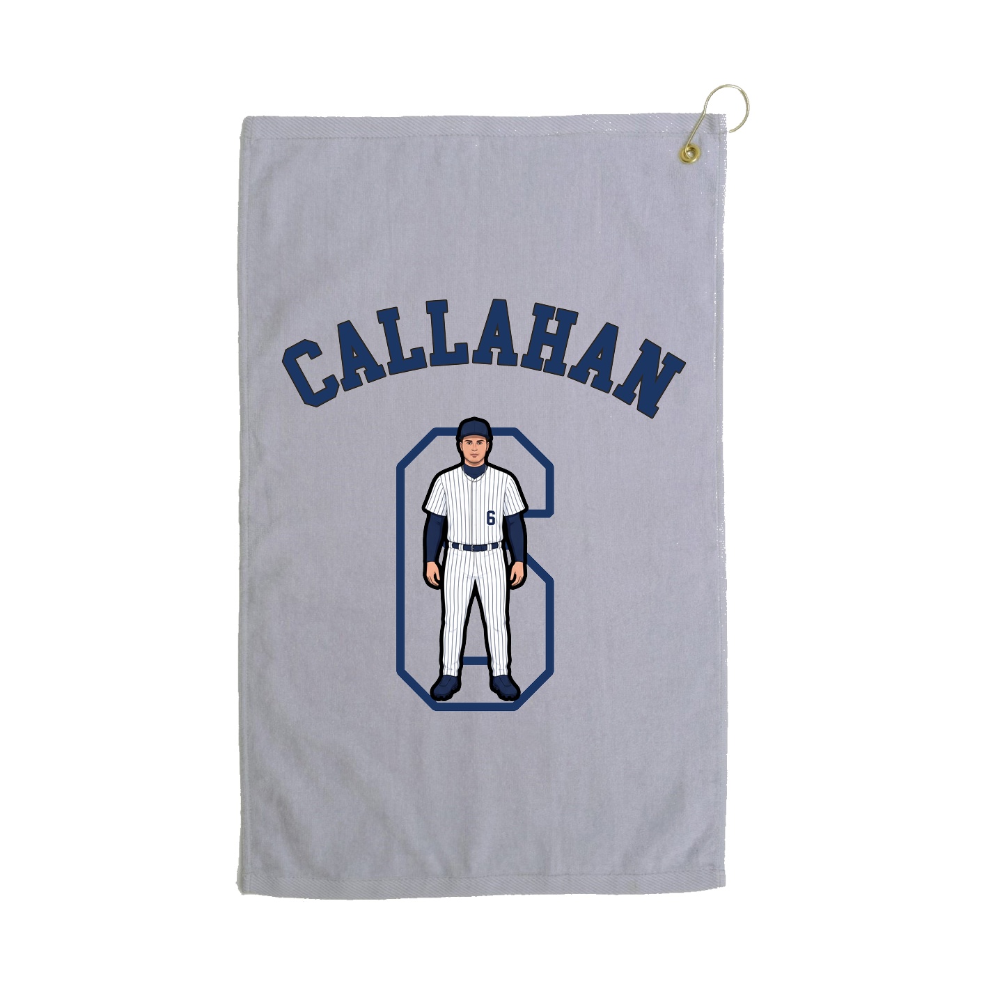 Golf Towel — Shirsey Arch in Grey