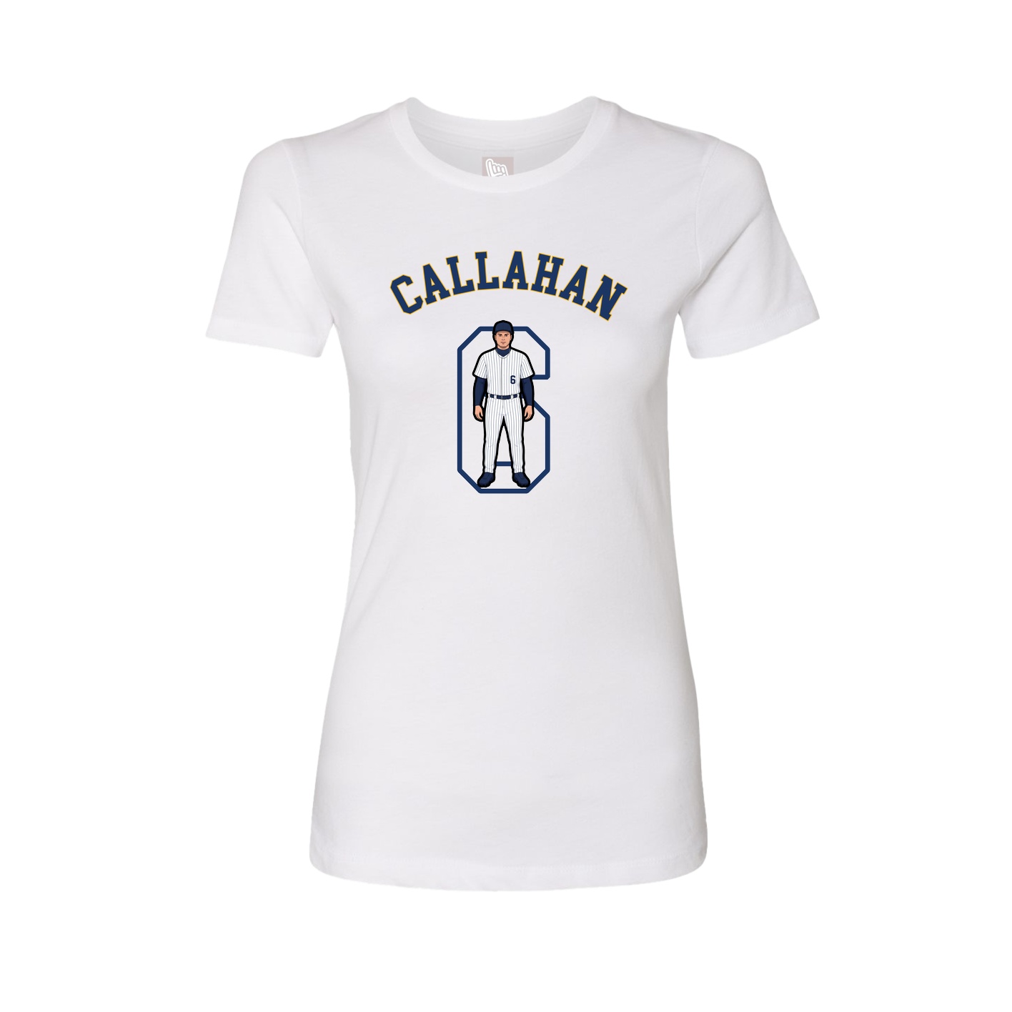 Womens Tee — Shirsey Arch in White