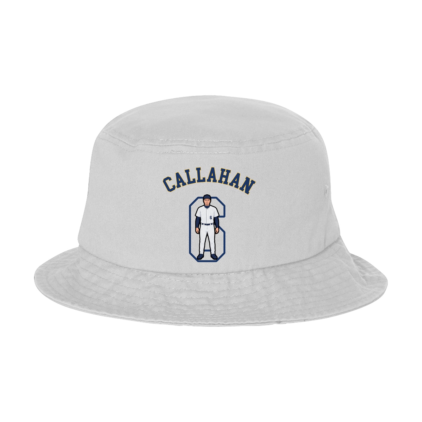 Bucket Cap — Shirsey Arch in White