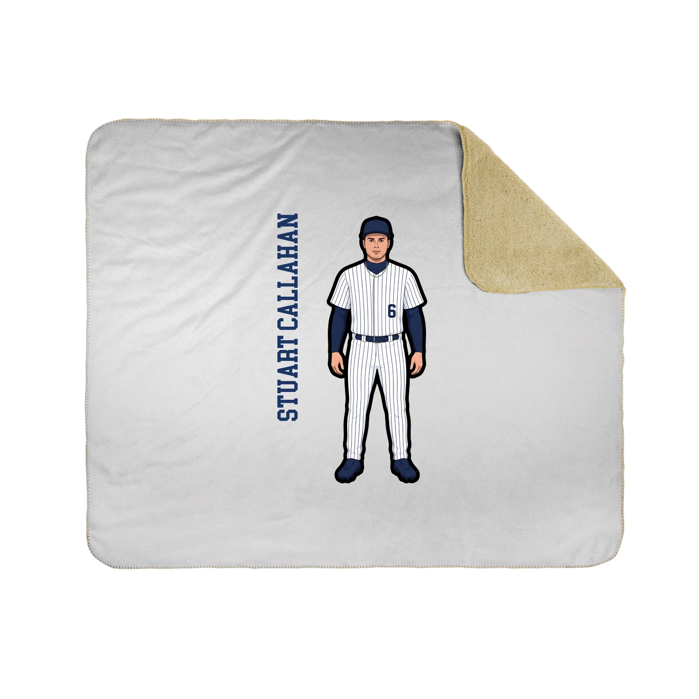 50x60 Sherpa Lined Throw Blanket