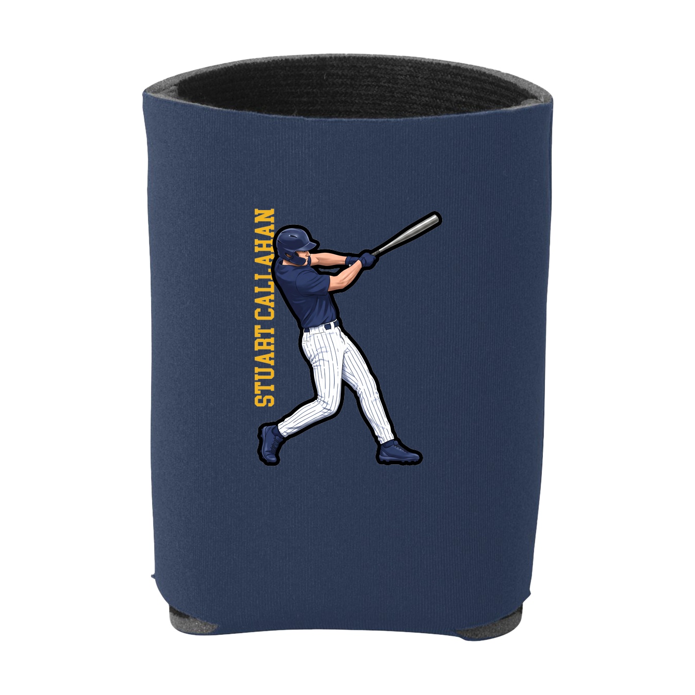 Can Holder — Name Vertical in Navy