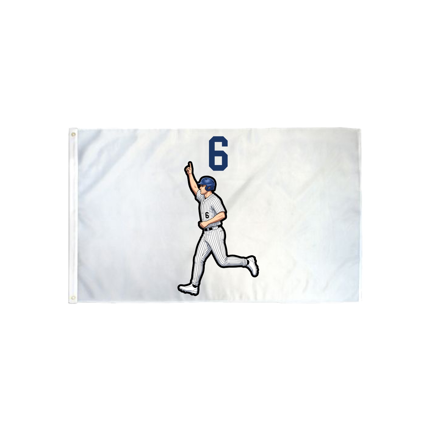 3x5 Flag — Number Top in Classic