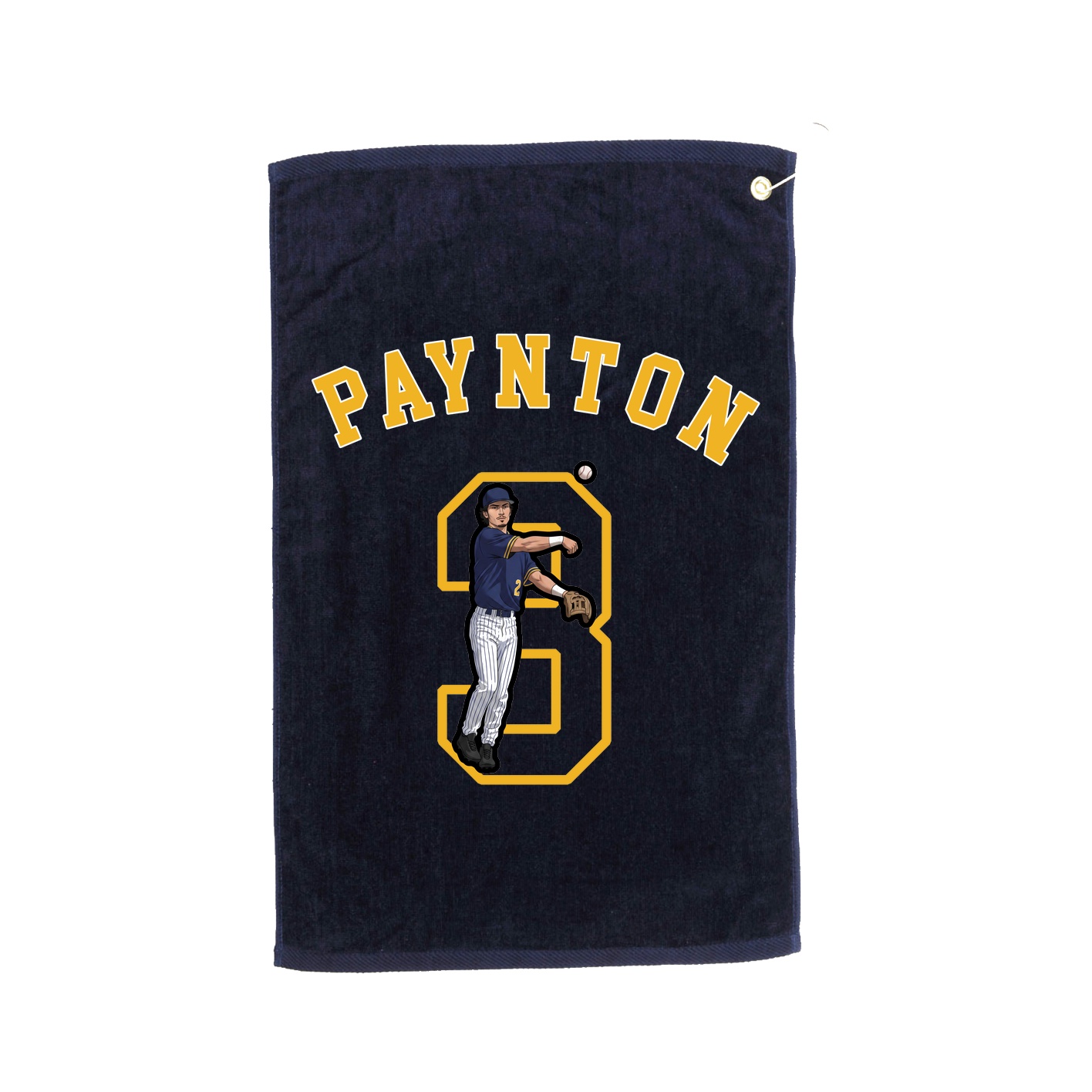 Golf Towel — Shirsey Arch in Navy