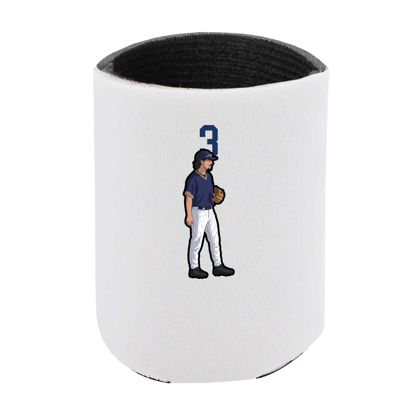 Can Holder — Number Top in White
