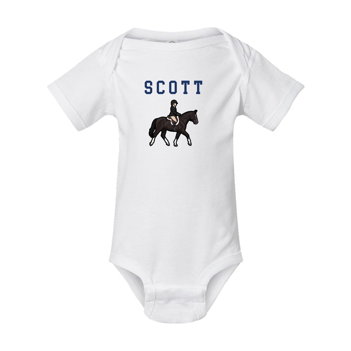 Baby Onesie — Shirsey in White