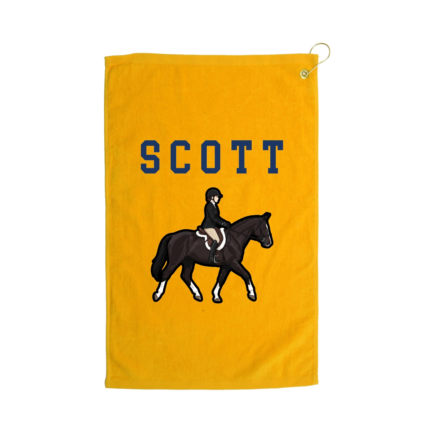 Golf Towel — Shirsey in Gold