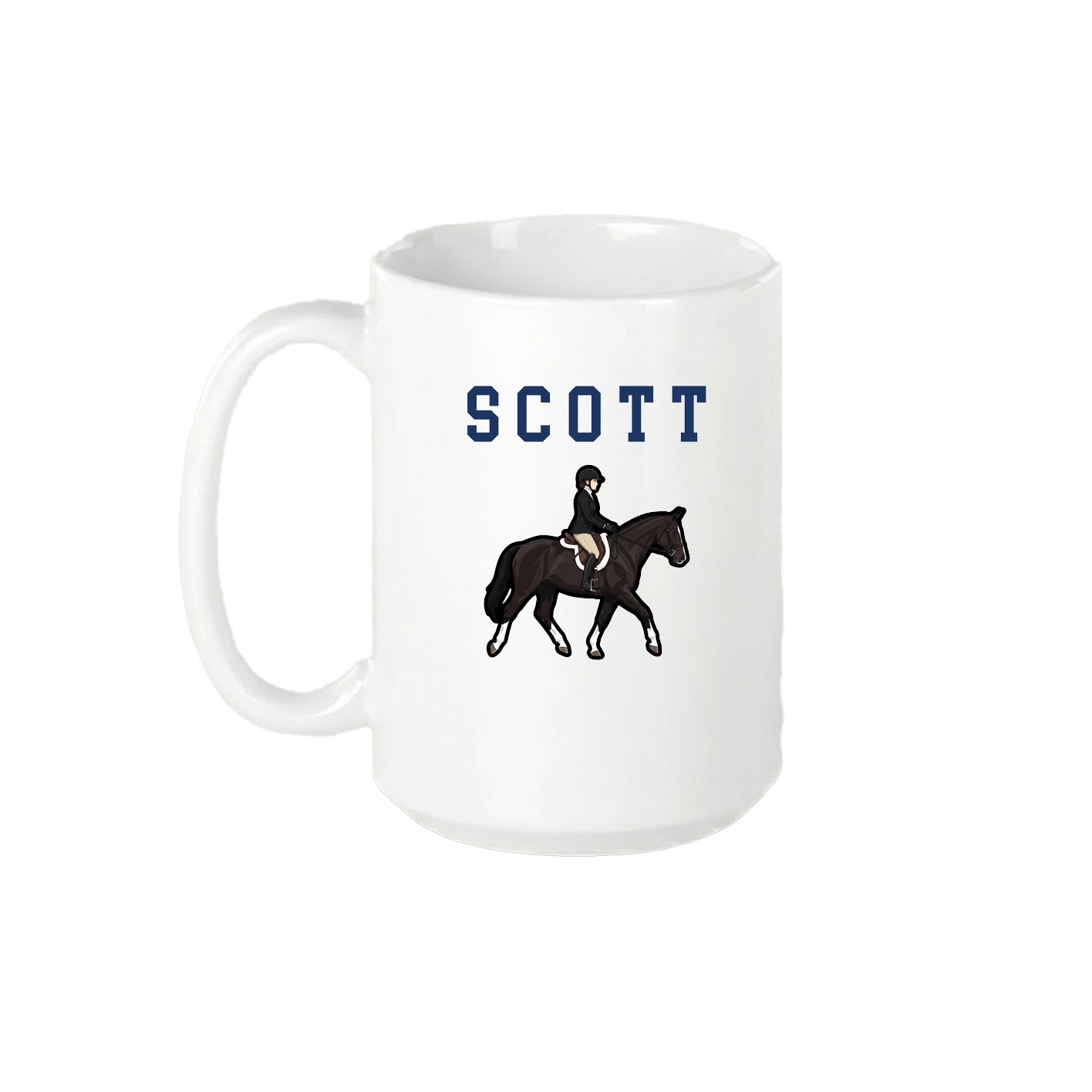 15oz Coffee Mug — Shirsey in White