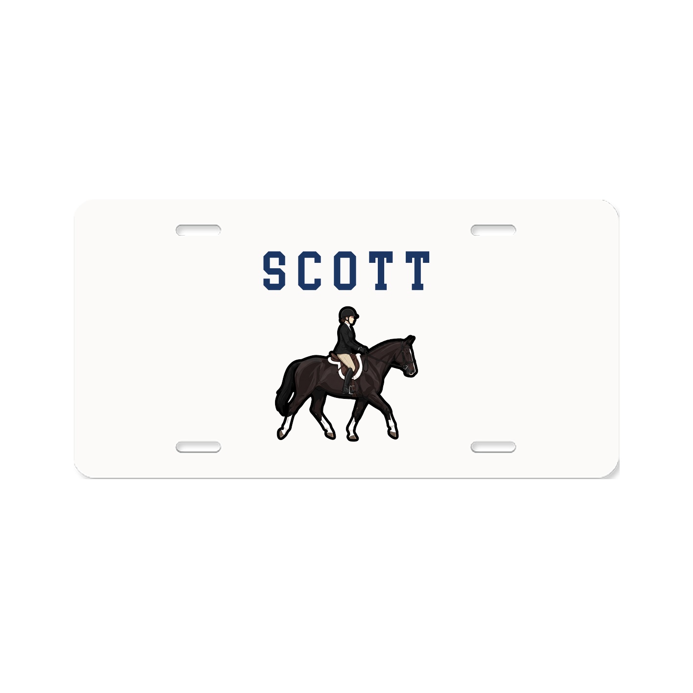 License Plate — Shirsey in Classic