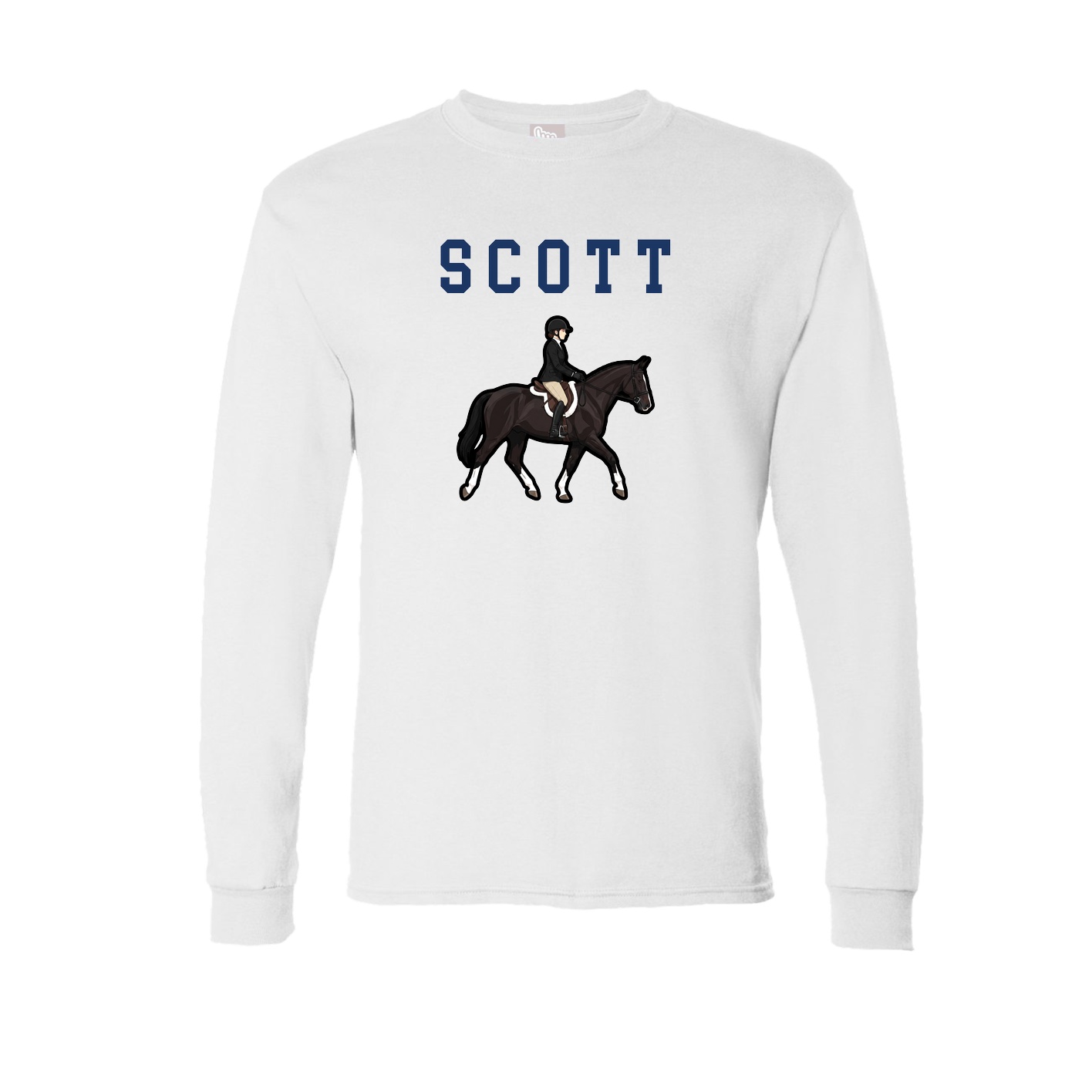 Long Sleeve Tee — Shirsey in White