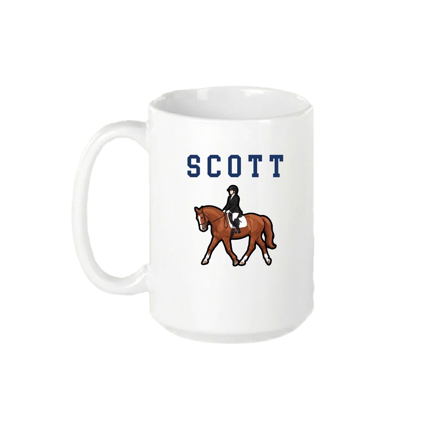 15oz Coffee Mug — Shirsey in White