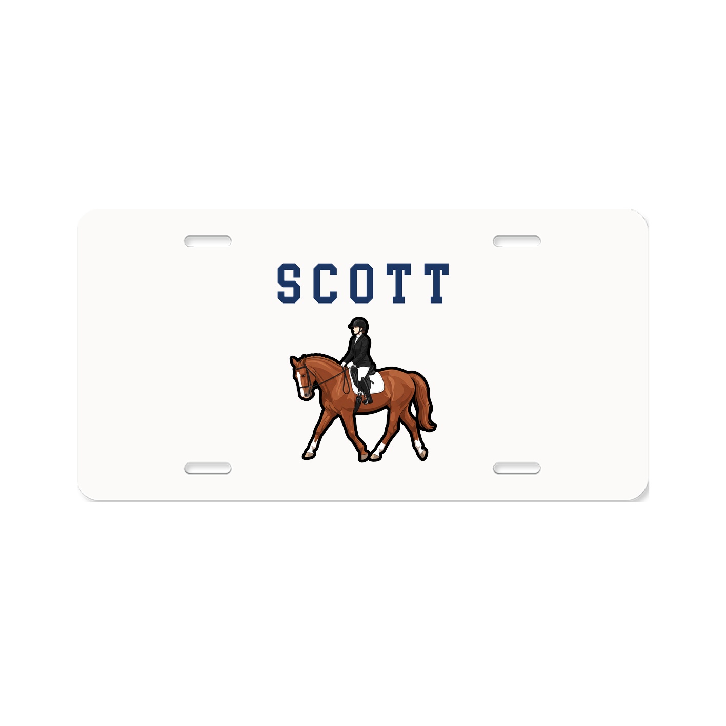 License Plate — Shirsey in Classic