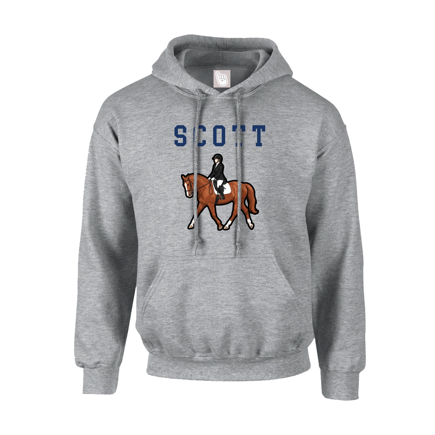 Youth Hoodie — Shirsey in Grey
