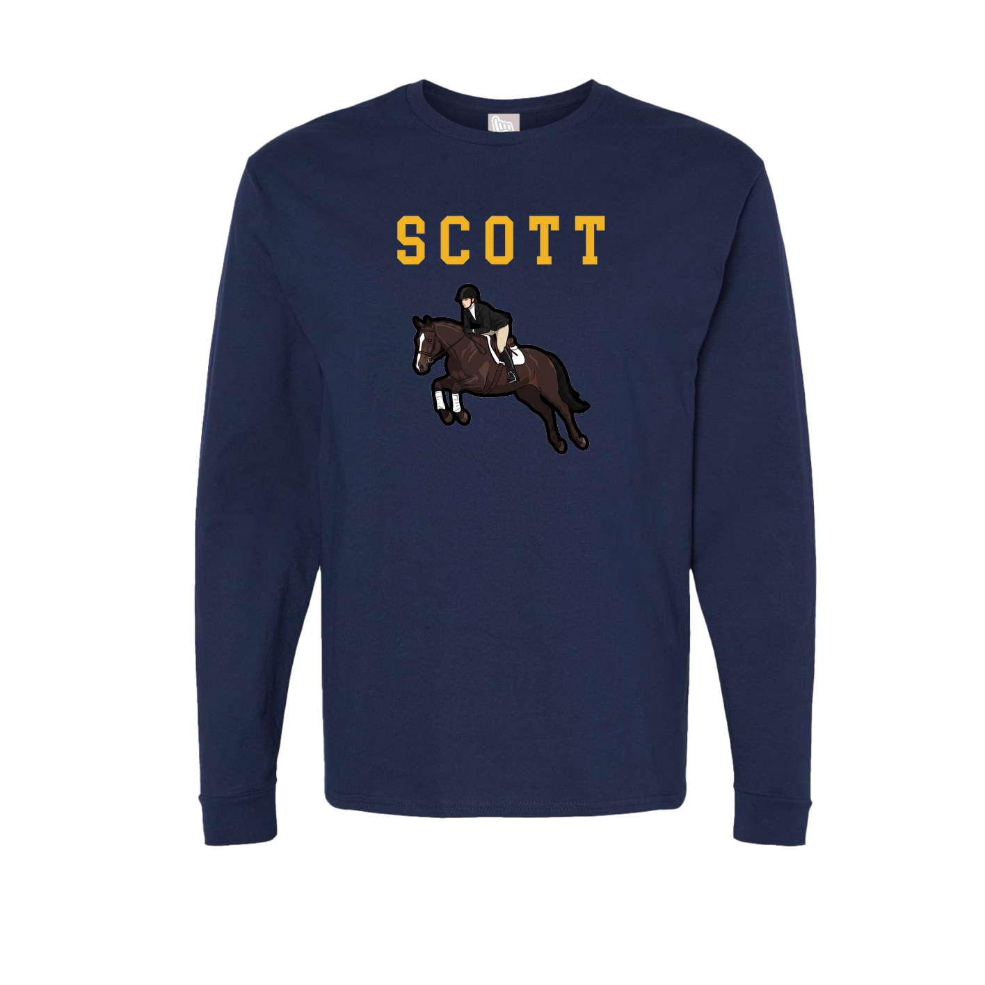 Long Sleeve Tee — Shirsey in Navy
