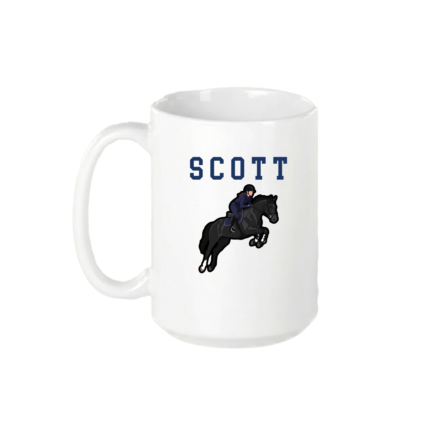 15oz Coffee Mug — Shirsey in White