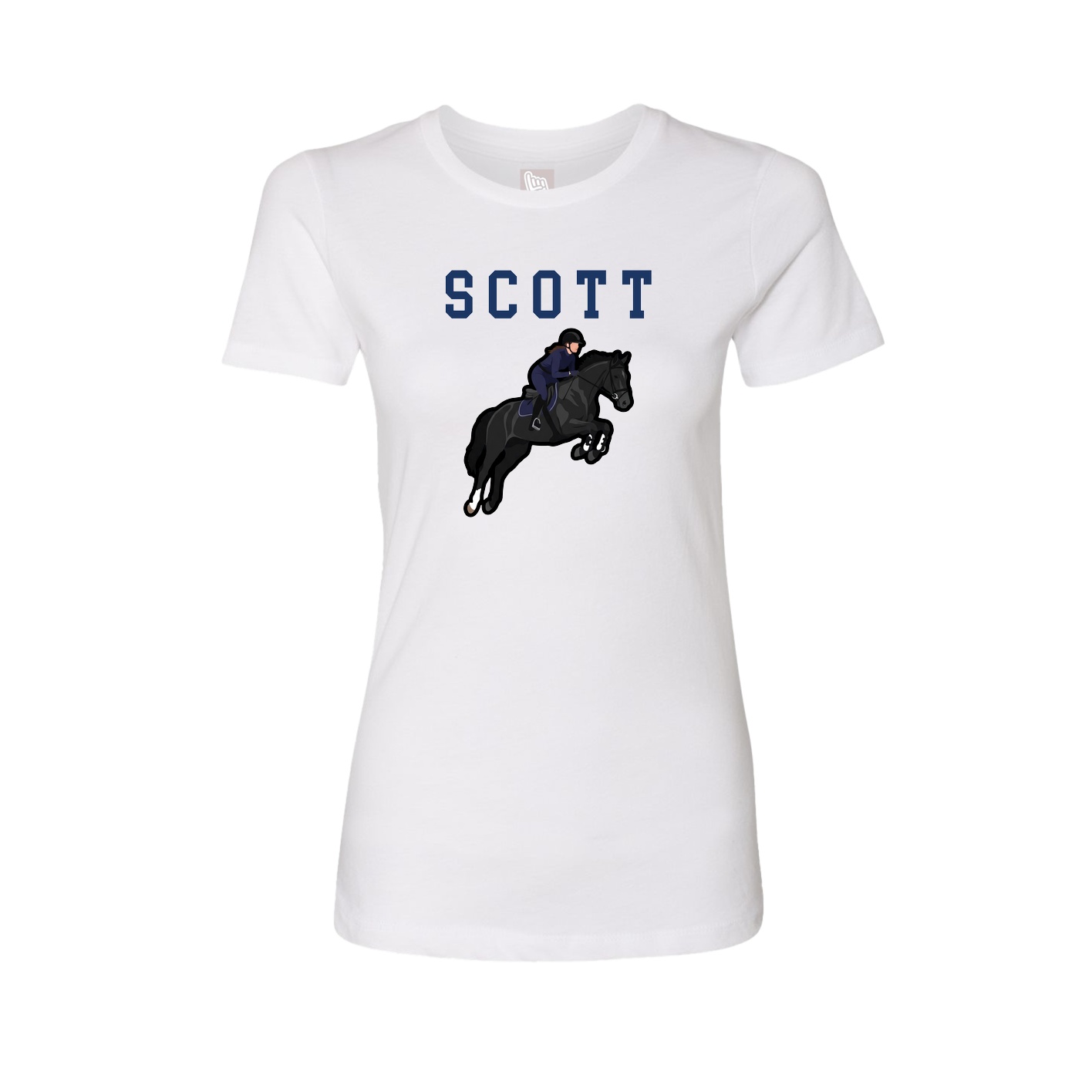 Fitted Women's Tee — Shirsey in White