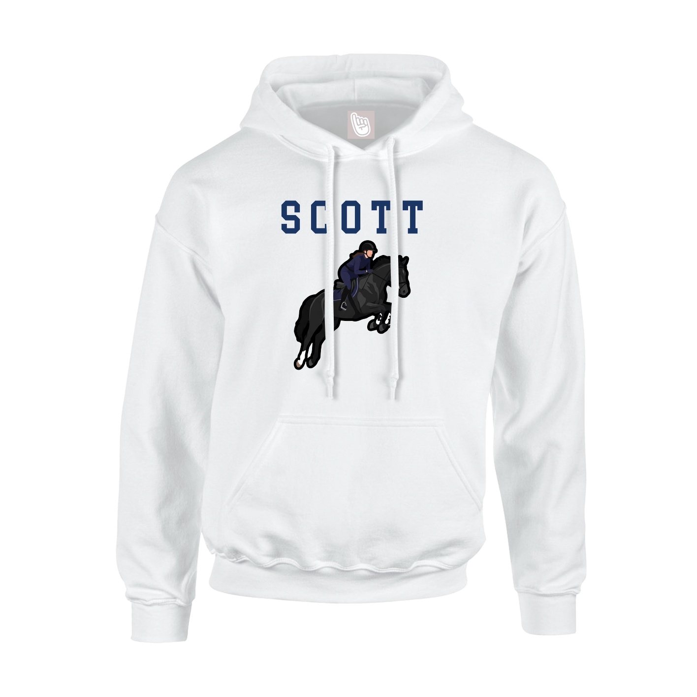 Youth Hoodie — Shirsey in White