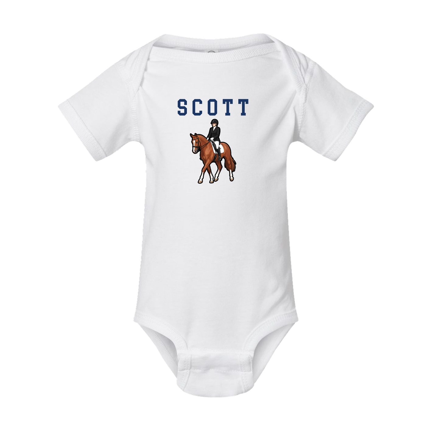 Baby Onesie — Shirsey in White