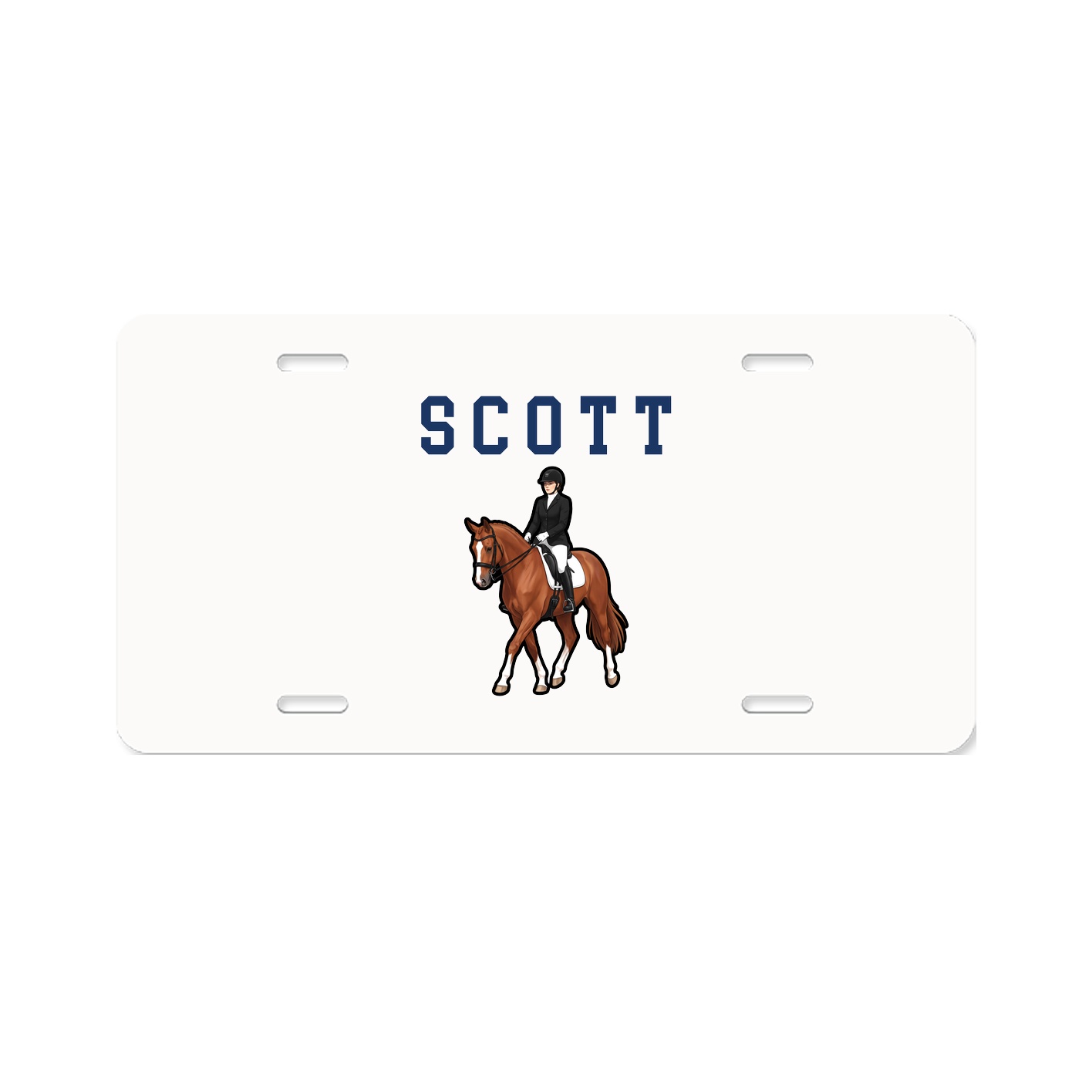 License Plate — Shirsey in Classic