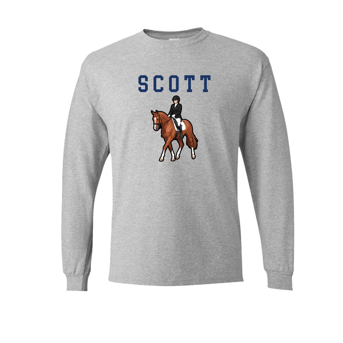 Long Sleeve Tee — Shirsey in Grey