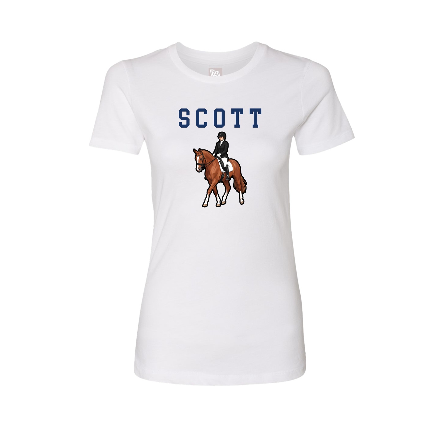 Fitted Women's Tee — Shirsey in White