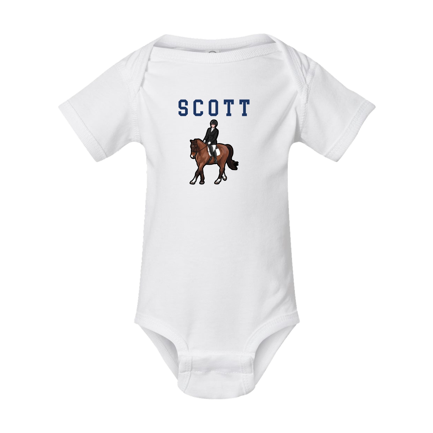 Baby Onesie — Shirsey in White