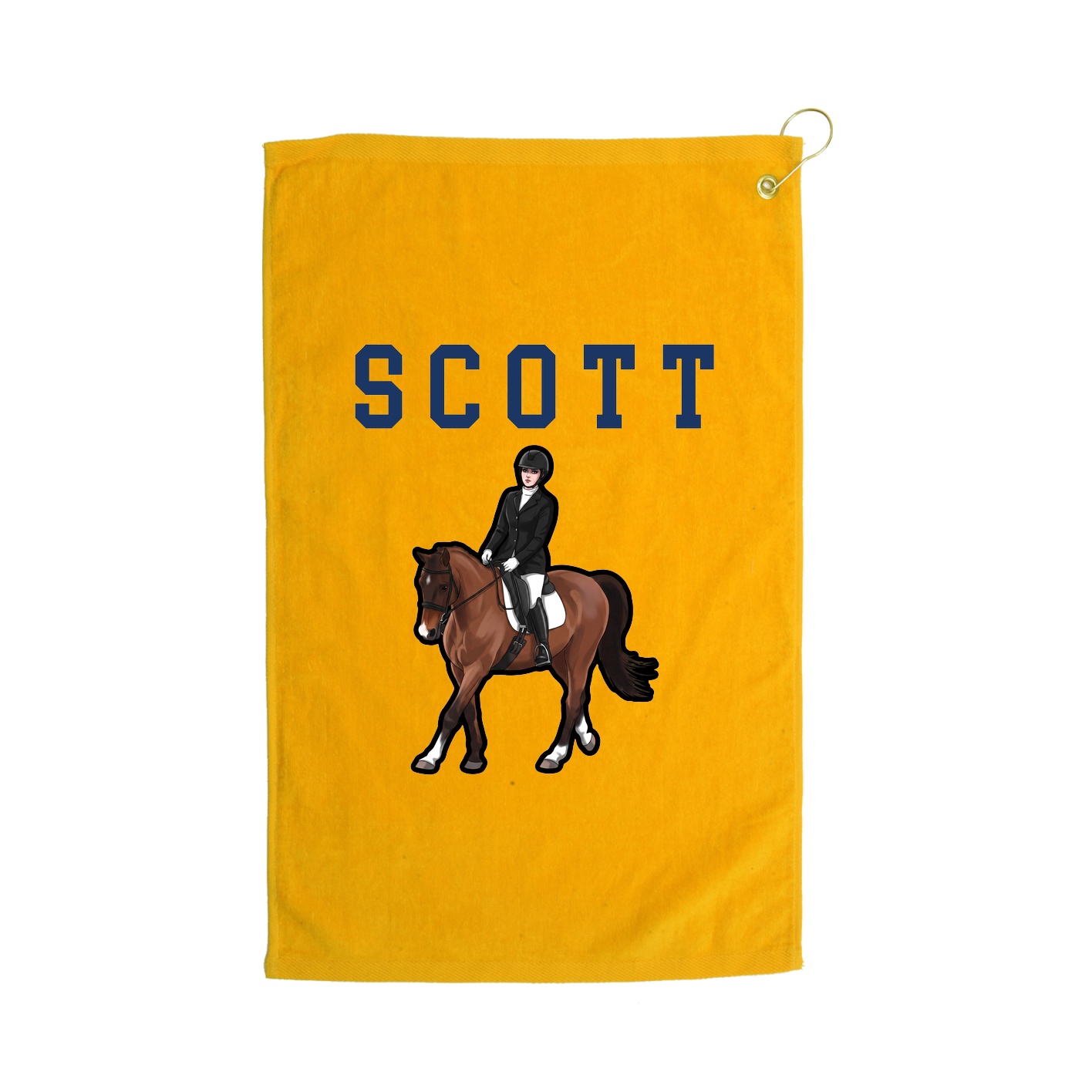 Golf Towel — Shirsey in Gold