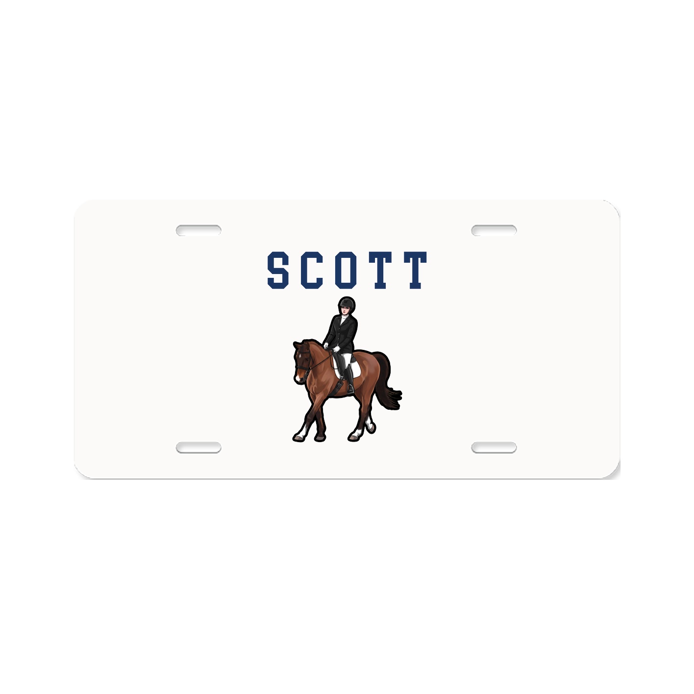 License Plate — Shirsey in Classic